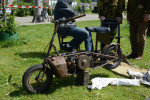 Motorfietsje voor parachutist